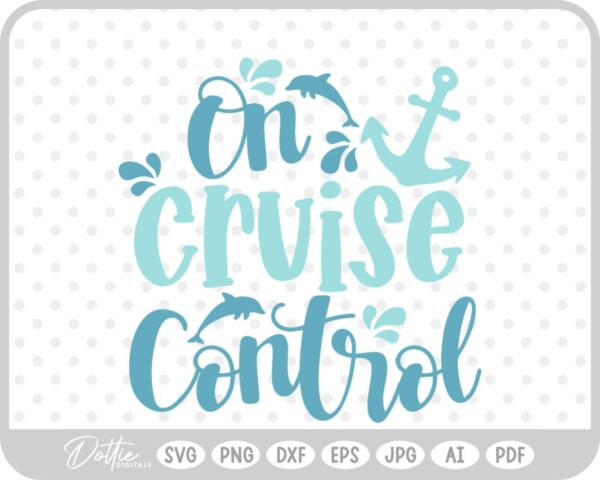 Cruise Boat SVG PNG DXF – Cricut Silhouette Cutting File