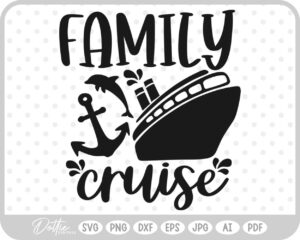 Cruise Quote SVG PNG DXF – Cricut Silhouette Cutting File