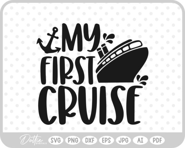Cruise Quote SVG PNG DXF – Cricut Silhouette Cutting File