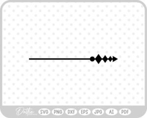 Decorative Line SVG PNG DXF – Cricut Silhouette Cutting File