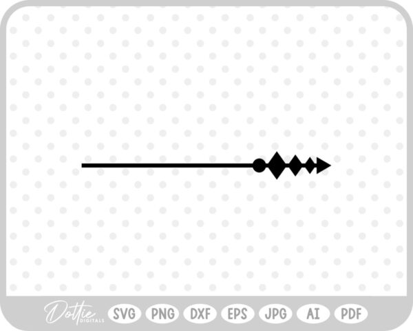 Decorative Line SVG PNG DXF – Cricut Silhouette Cutting File