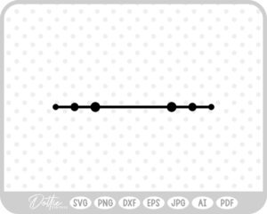 Decorative Line SVG PNG DXF – Cricut Silhouette Cutting File