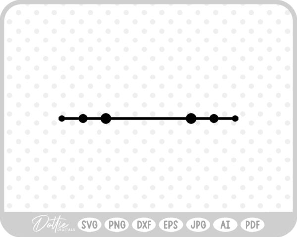 Decorative Line SVG PNG DXF – Cricut Silhouette Cutting File
