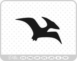 Dino Dinosaur Silhouette SVG PNG DXF – Cricut Silhouette Cutting File