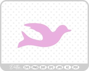 Dove SVG PNG DXF – Cricut Silhouette Cutting File