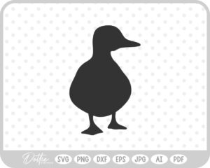 Duck SVG PNG DXF – Cricut Silhouette Cutting File