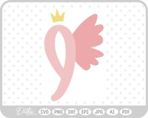 Fairy Princess Number Nine SVG PNG DXF – Cricut Silhouette Cutting File