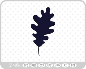 Fall Leaf Leaves Autumn Tree SVG PNG DXF – Cricut Silhouette Cutting File