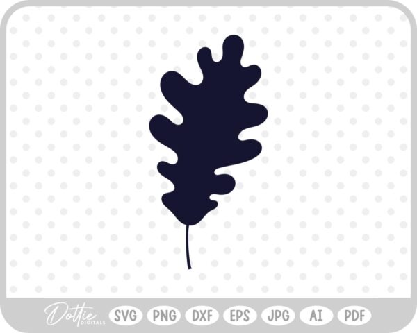 Fall Leaf Leaves Autumn Tree SVG PNG DXF – Cricut Silhouette Cutting File