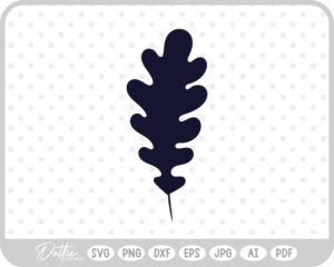 Fall Leaf Leaves Autumn Tree SVG PNG DXF – Cricut Silhouette Cutting File