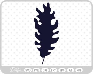 Fall Leaf Leaves Autumn Tree SVG PNG DXF – Cricut Silhouette Cutting File