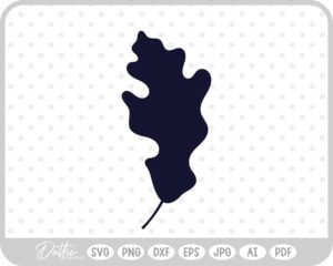 Fall Leaf Leaves Autumn Tree SVG PNG DXF – Cricut Silhouette Cutting File