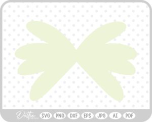 Flower Petals SVG PNG DXF – Cricut Silhouette Cutting File