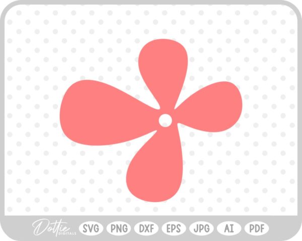 Flower Doodle Sketch Style Hand Drawn SVG PNG DXF – Cricut Silhouette Cutting File