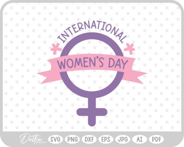 Girl Power Women's Day Quote Feminist SVG PNG DXF – Cricut Silhouette Cutting File