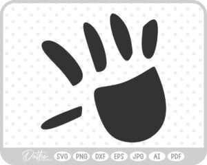 Hand Skeleton Halloween SVG PNG DXF – Cricut Silhouette Cutting File