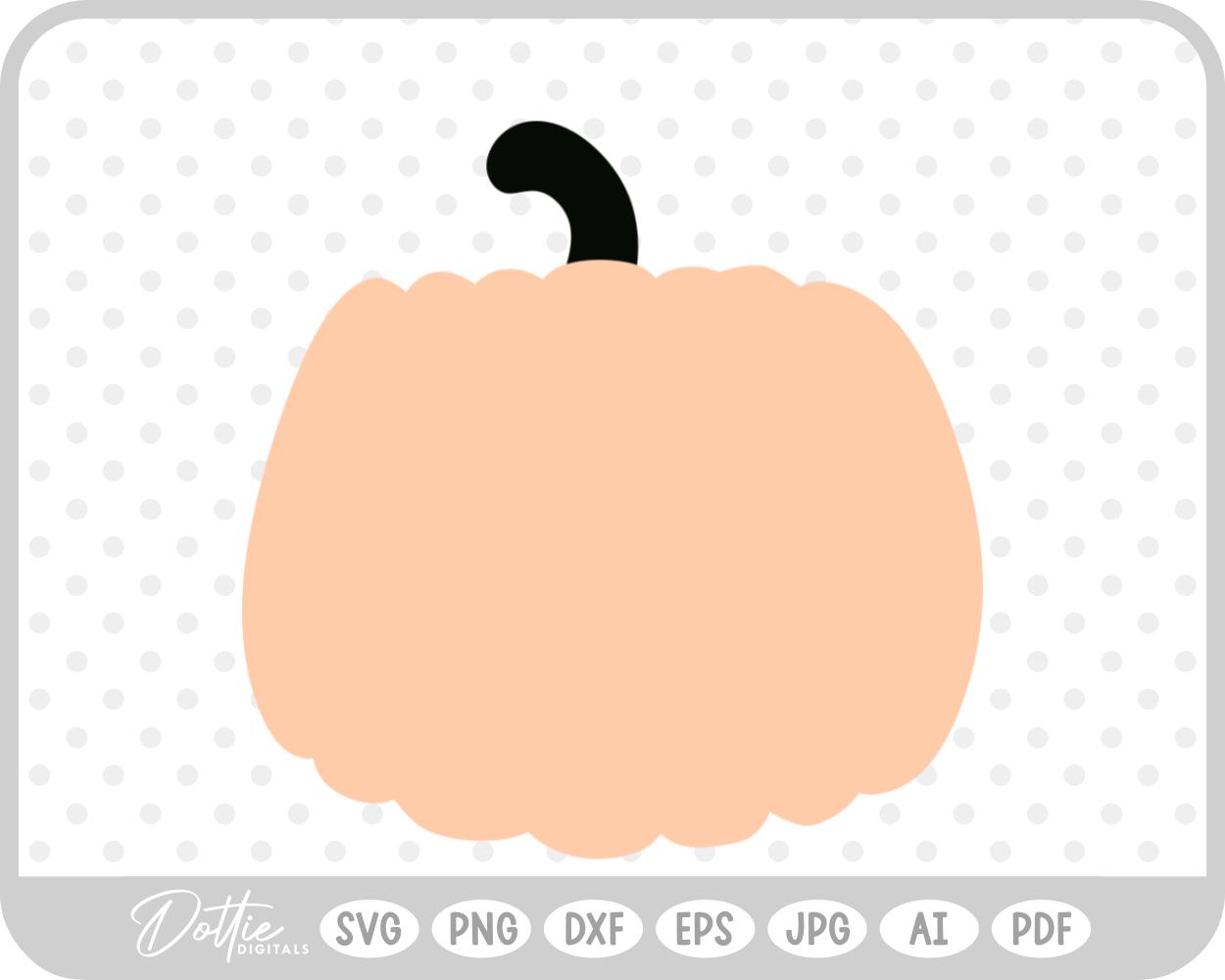 Pumpkins Halloween Fall Autumn SVG PNG DXF – Cricut Silhouette Cutting File