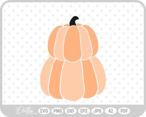 Halloween Pumpkins SVG PNG DXF – Cricut Silhouette Cutting File