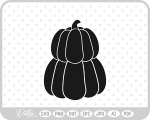 Halloween Pumpkins Bats SVG PNG DXF – Cricut Silhouette Cutting File