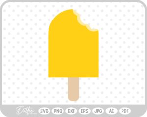 Popsicle Ice Cream Pop Lolly SVG PNG DXF – Cricut Silhouette Cutting File