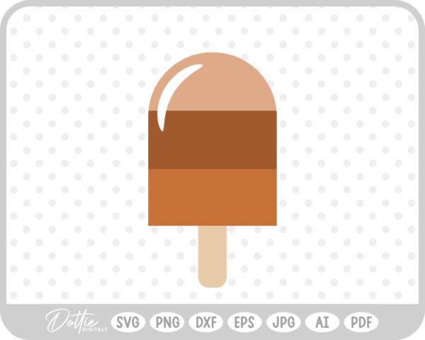 Popsicle Ice Cream Pop Lolly SVG PNG DXF – Cricut Silhouette Cutting File