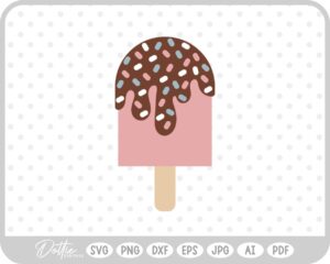 Popsicle Ice Cream Pop Lolly SVG PNG DXF – Cricut Silhouette Cutting File