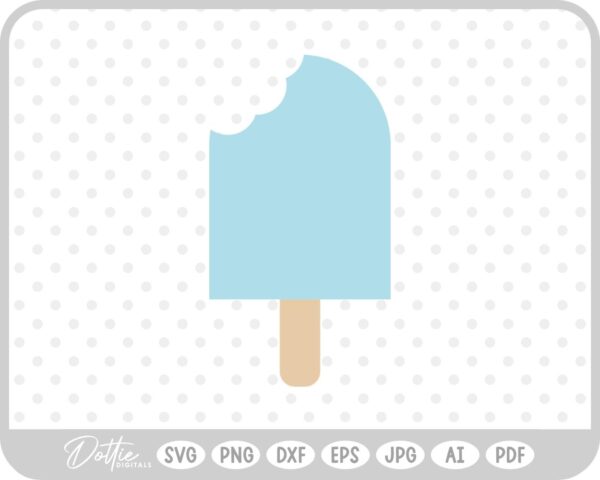 Popsicle Ice Cream Pop Lolly SVG PNG DXF – Cricut Silhouette Cutting File