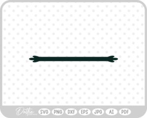 Decorative Divider Line SVG PNG DXF – Cricut Silhouette Cutting File