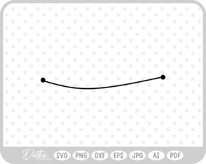 Line Underline Decrotive SVG PNG DXF – Cricut Silhouette Cutting File