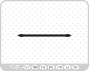 Straight Line Divider SVG PNG DXF – Cricut Silhouette Cutting File
