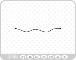 Line Underline Decrotive SVG PNG DXF – Cricut Silhouette Cutting File