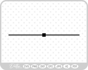 Underline Divider SVG PNG DXF – Cricut Silhouette Cutting File