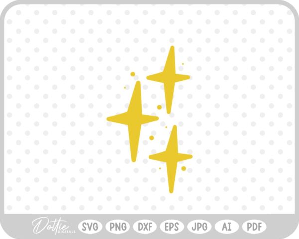 Star Shape SVG PNG DXF – Cricut Silhouette Cutting File