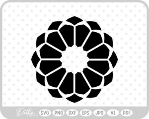 Mandala SVG PNG DXF – Cricut Silhouette Cutting File