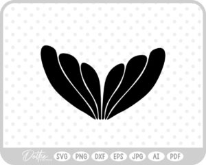 Mermaid Tail Under The Sea Birthday Princess Ocean SVG PNG DXF – Cricut Silhouette Cutting File