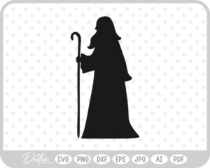 Three Wise Man King Jesus Nativity Scene Outline Silhouette SVG PNG DXF – Cricut Silhouette Cutting File