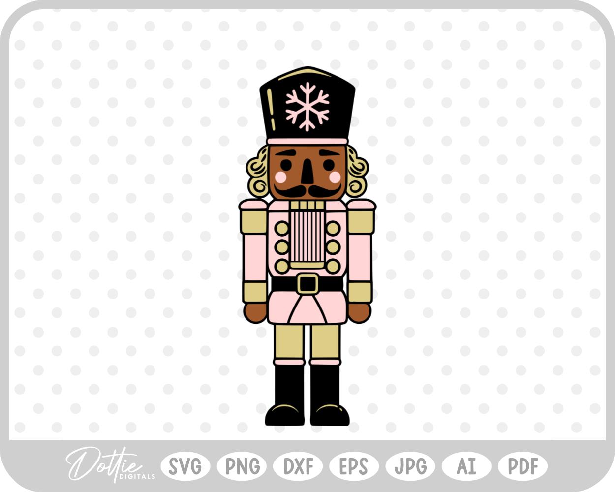 Nutcracker Christmas Festive Holiday SVG PNG DXF – Cricut Silhouette Cutting File