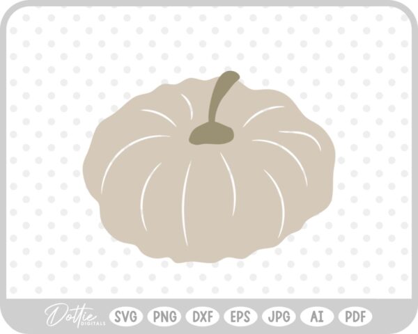 Pumpkin Halloween Autumn Fall Thanksgiving SVG PNG DXF – Cricut Silhouette Cutting File
