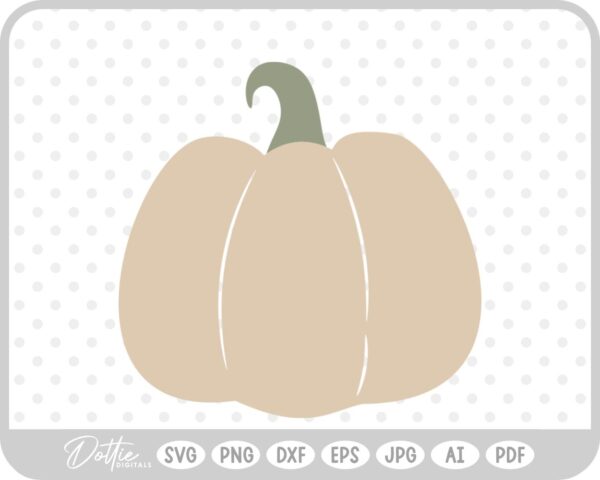 Pumpkin Halloween Autumn Fall Thanksgiving SVG PNG DXF – Cricut Silhouette Cutting File