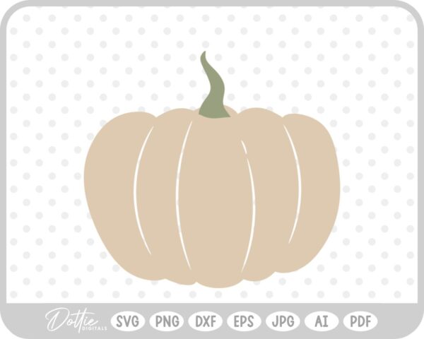 Pumpkin Halloween Autumn Fall Thanksgiving SVG PNG DXF – Cricut Silhouette Cutting File