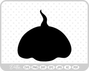 Pumpkin Halloween Autumn Fall Squash SVG PNG DXF – Cricut Silhouette Cutting File