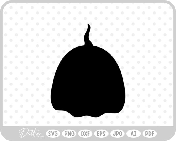 Pumpkin Halloween Autumn Fall Squash SVG PNG DXF – Cricut Silhouette Cutting File