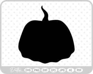 Pumpkin Halloween Autumn Fall Squash SVG PNG DXF – Cricut Silhouette Cutting File
