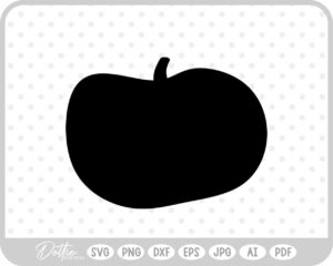 Pumpkin Halloween Autumn Fall Squash SVG PNG DXF – Cricut Silhouette Cutting File