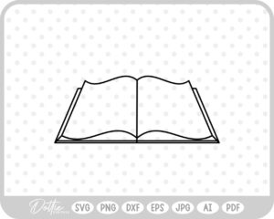 Holy Bible Book Religious Jesus  SVG PNG DXF – Cricut Silhouette Cutting File