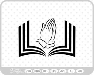 Holy Bible Book Religious Jesus  SVG PNG DXF – Cricut Silhouette Cutting File