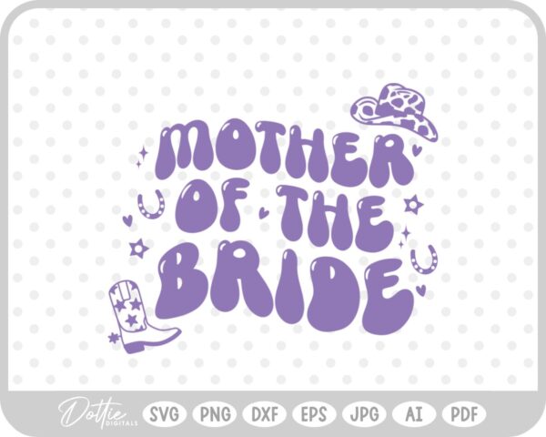 Cowgirl Rodeo Hen Party SVG PNG DXF – Cricut Silhouette Cutting File