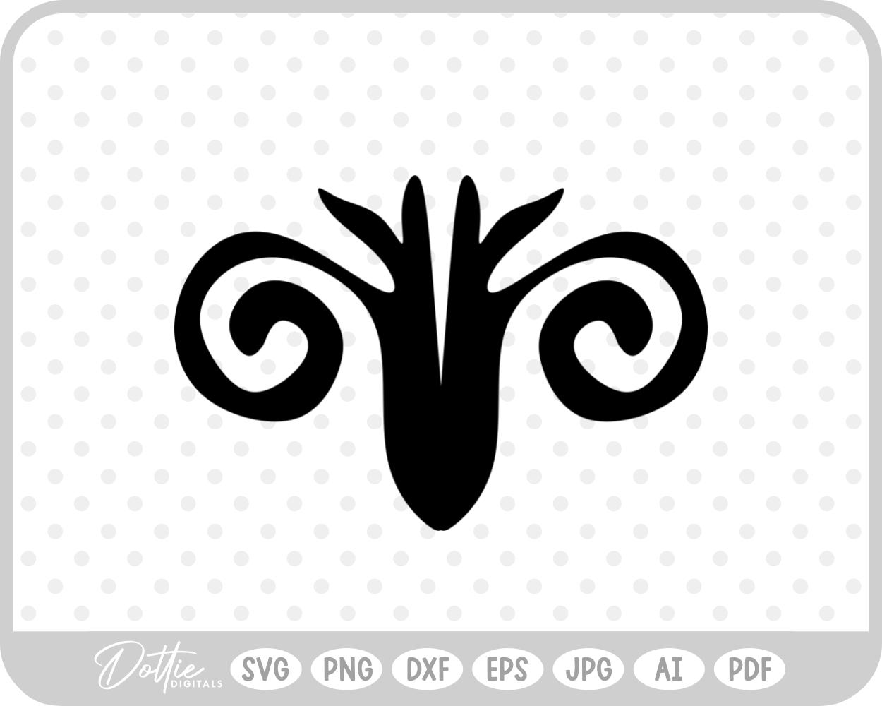 Decorative Shape SVG PNG DXF – Cricut Silhouette Cutting File