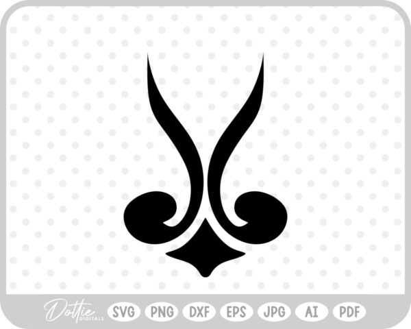 Decorative Shape SVG PNG DXF – Cricut Silhouette Cutting File
