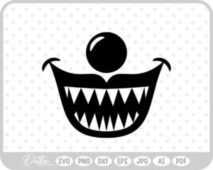 Halloween Clown  SVG PNG DXF – Cricut Silhouette Cutting File